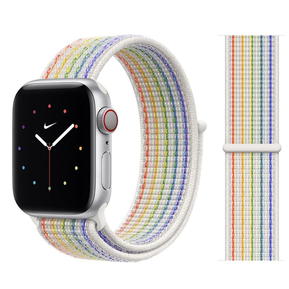 NEW[BAND] Mix Rainbow Strap Loop For Apple Watch